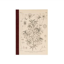 Hobonichi Makino Tomitaro/Grid Notebook, A5, Yamazakura, 3.7mm Grid, 288 Pages,