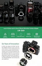 TECHART LM-EA9 Auto Focus Adapter Leica M Lens to Sony E Mount A9A7R4M4 Hot Sale