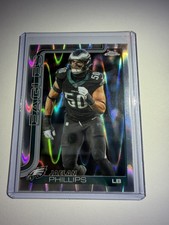 2025 Topps Chrome Football Jaelan Phillips #192 - Raywave