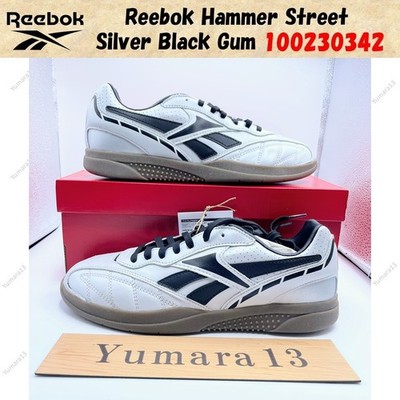 Reebok Hammer Street Silver Black Gum 100230342 Men's Size