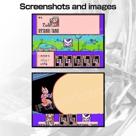 Dragon Ball Z 1+2+3 & Side Story Nintendo Famicom / FC [Japanese NES] (Saiyans)