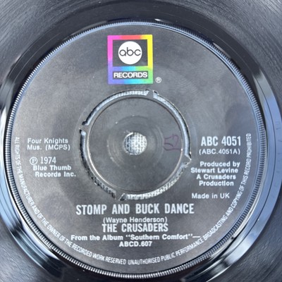 The Crusaders - Stomp And Buck Dance / A Ballad For Joe (Louis) (7'', Single, ...