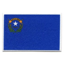Nevada Patch State Flag Embroidered Iron On