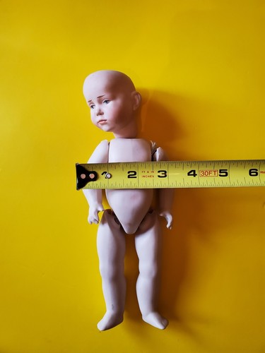 Vintage 1980's German Bisque Doll K Star R Brisque Doll - Hand PAINTED - Bild 23 von 24