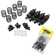 NEW Yeah Racing BBG-0050BK Alum Big Bore Go 50mm Damper (4) Black : 1/10 Touring