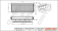 Dr!Ve+ DP1110.10.0516 Luftfilter FüR Hyundai
