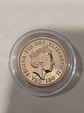 Queen Elizabeth II 2020 Bullion Gold Sovereign in Capsule