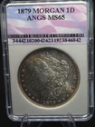 1879 Morgan Dollar Mint State ANGS – Vault Stored Toned Gem