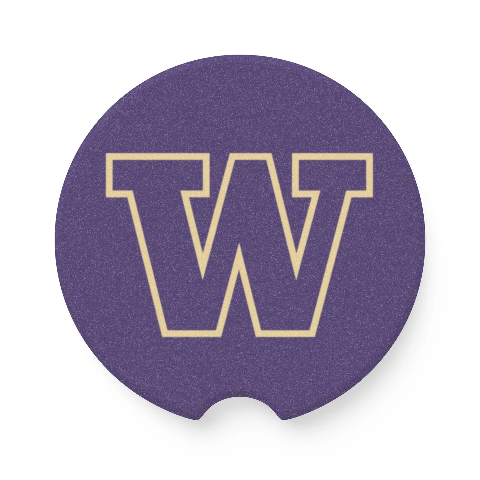 Washington Huskies Car Coaster – NCAA College Football Cup Holder Insert
