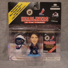 Corinthian Headliners In The Crease 1997-98 Patrick Roy Mini Goalie Mask Figure