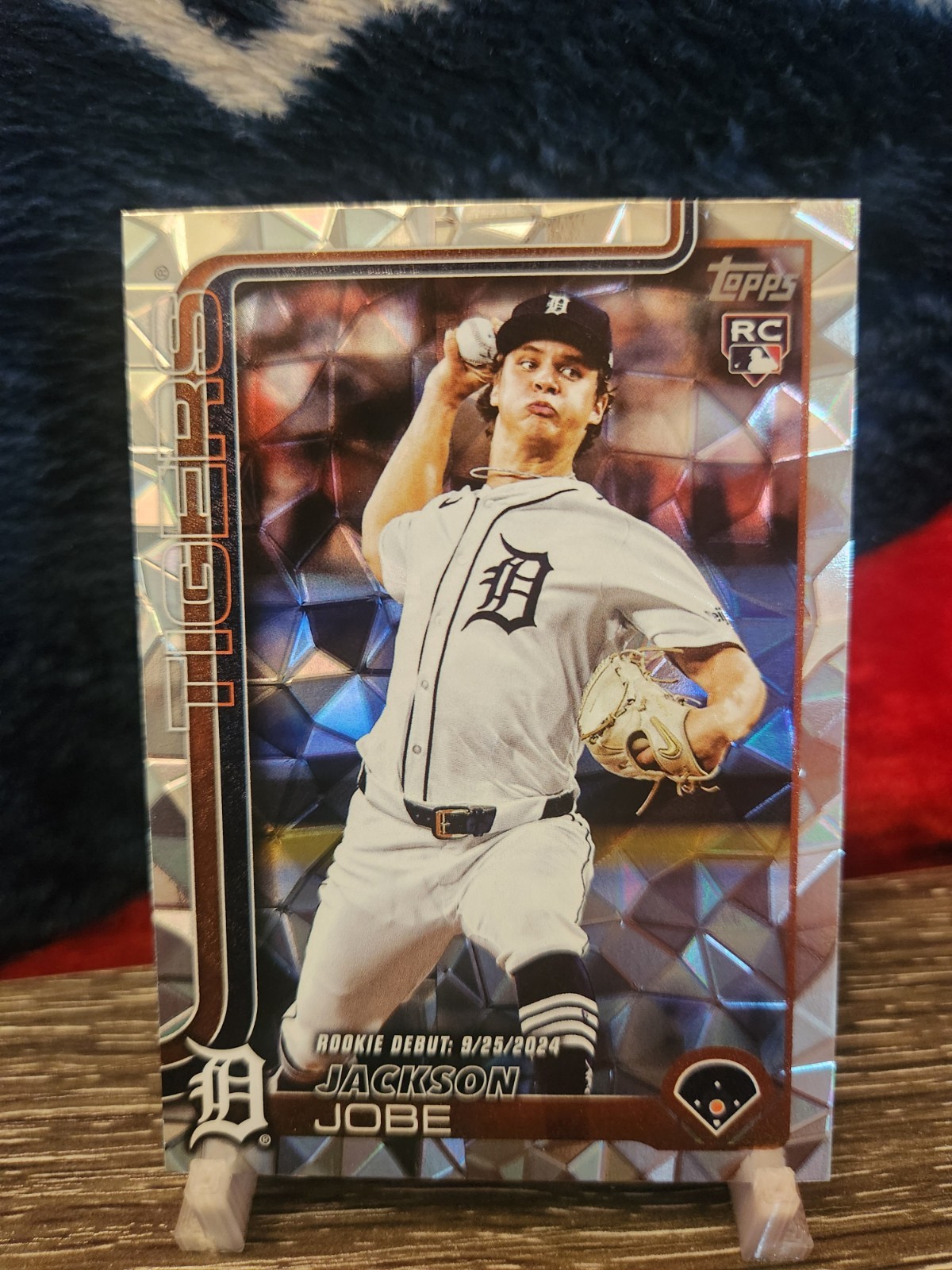 2025 Topps Update Series - Rookie Debut Jackson Jobe #US193 Diamante Foil (RC)