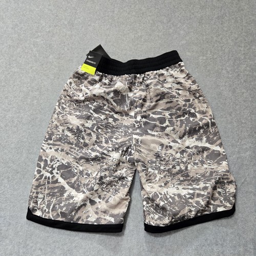 Nike Dri-FIT Shorts Boys Large Gray Black Camo Basketball Athletic AQ9474-010 - Picture 12 of 22