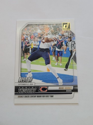 Rome Odunze #INS-ROD 2025 Panini Donruss Best of Instant card
