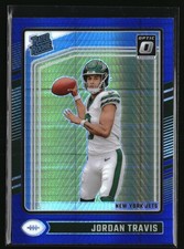 2024 Donruss Optic #260 Jordan Travis Blue Hyper