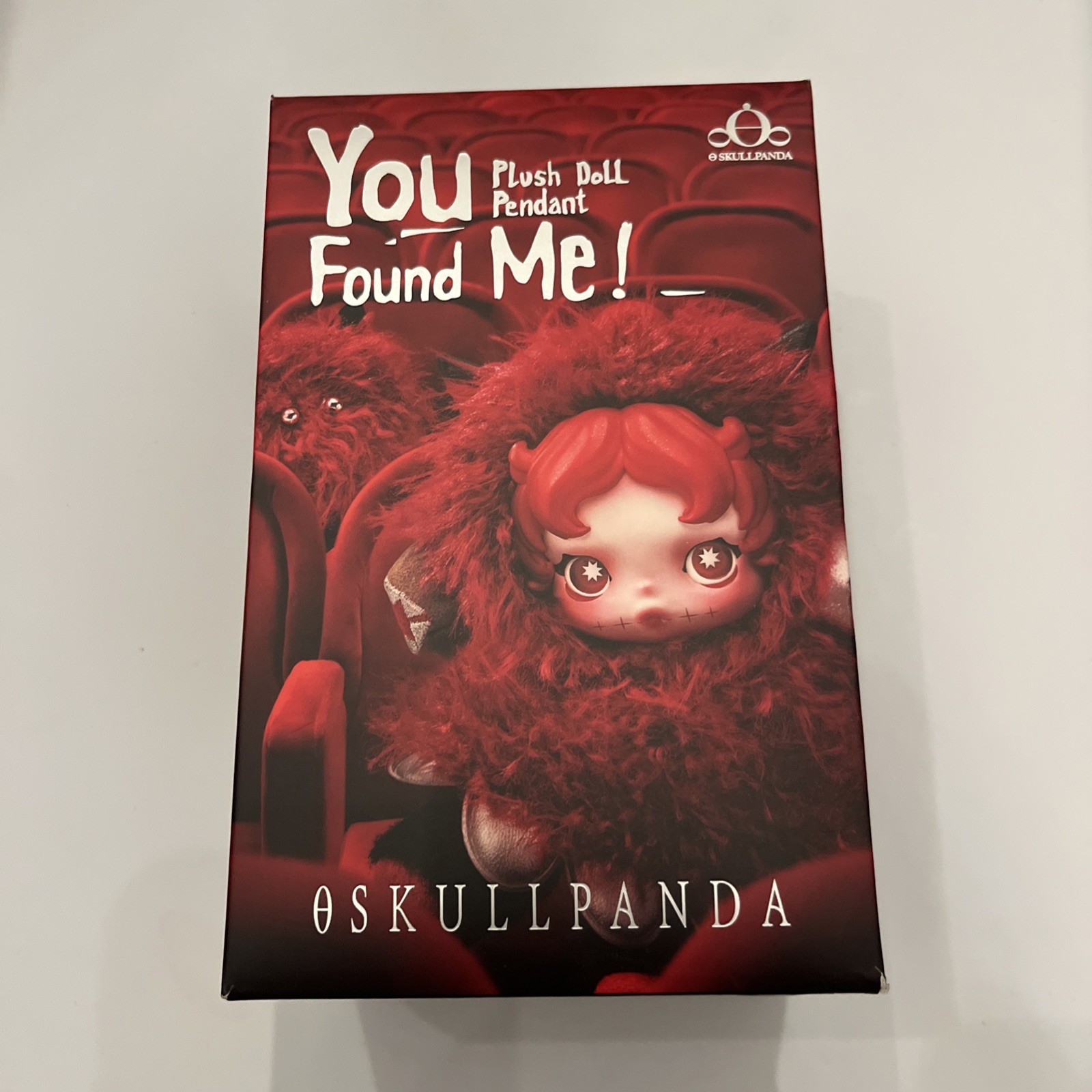 NEW-POP MART Sandman Skullpanda You Found Me Series Plush Doll Pendant 