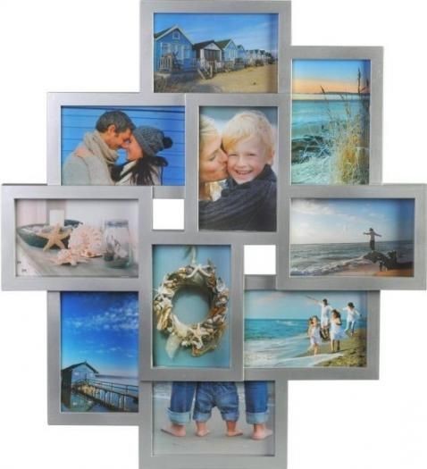 Henzo 8121315 Holiday Galerie 10 Fotos grau Galerie-Rahmen 5690₽
