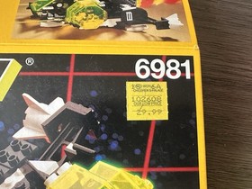 Vintage LEGO Blacktron 6981 Aerial Intruder NIB Factory New Bags