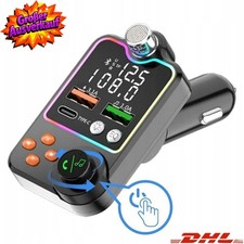 AUTO FM TRANSMITTER BLUETOOTH KFZ RADIO ADAPT...
