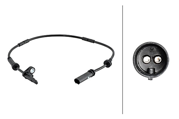 Hella Abs-Sensor Raddrehzahl Hinten Passend FüR BMW X3 F25 X4 F26-image