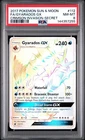 Pokemon Gyarados GX #112 Rainbow Secret Rare Crimson Invasion PSA 8