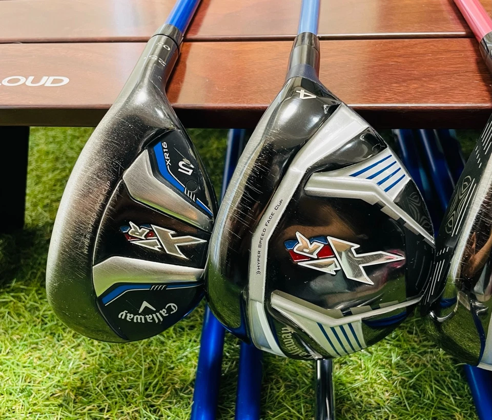 Women Callaway Fullset XR 1w3w4 5hy Iron 789PS 10pics L Flex Golf Club Ladies - Image 3 of 4