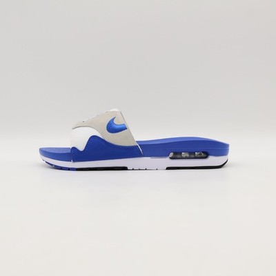 新品 30㎝ NIKE AIRMAX1サンダル FJ4007ー100 エア マックス 1 NIKE AIR MAX SLIDE white/royal blue-black fj4007