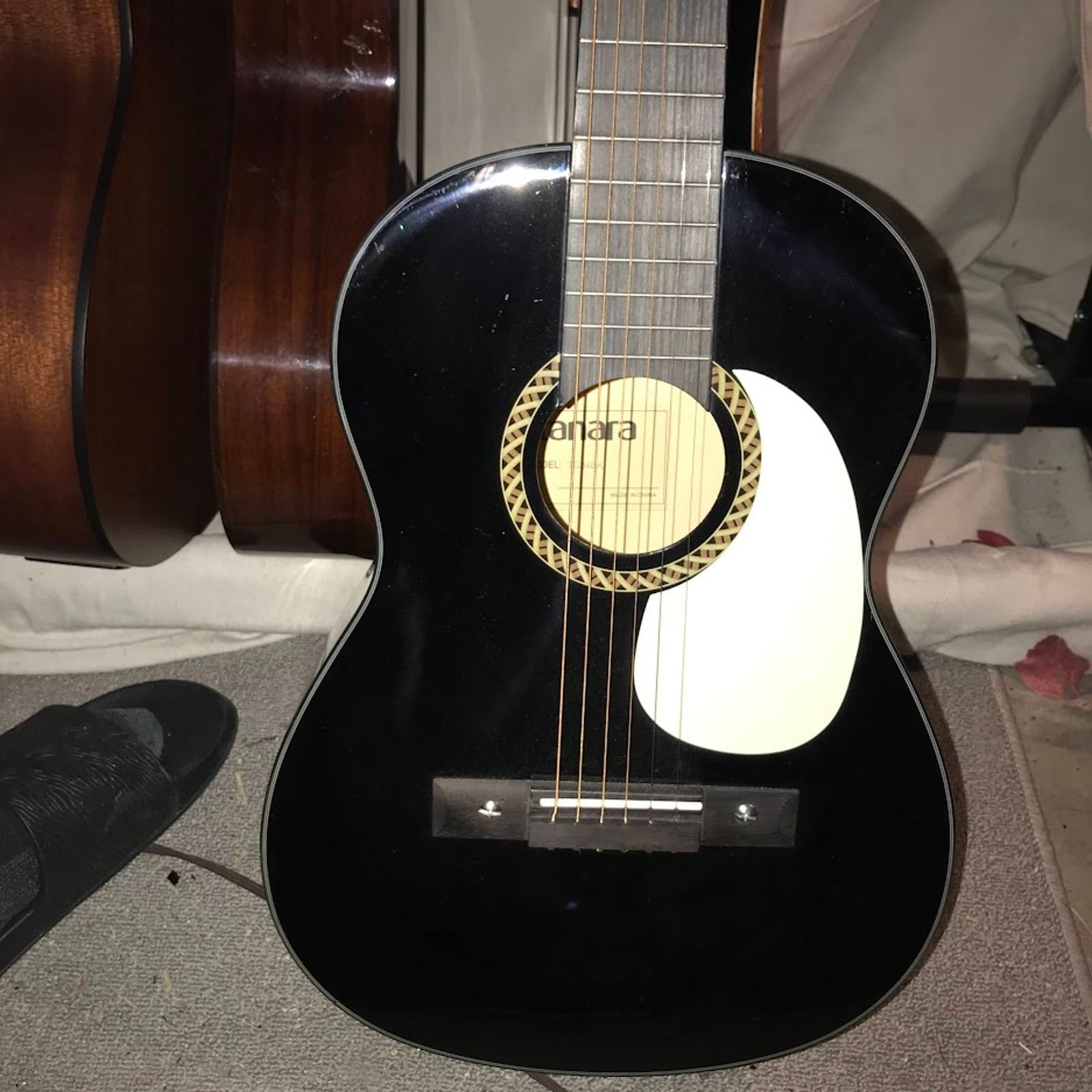 Dirty 30's Tanara 3/4 Model 2023 - Glossy Black Acoustic Guitar
