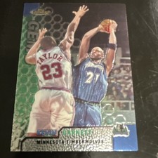 Topps Finest 1999 Kevin Garnett #103 Minnesota Timberwolves Basketball NBA