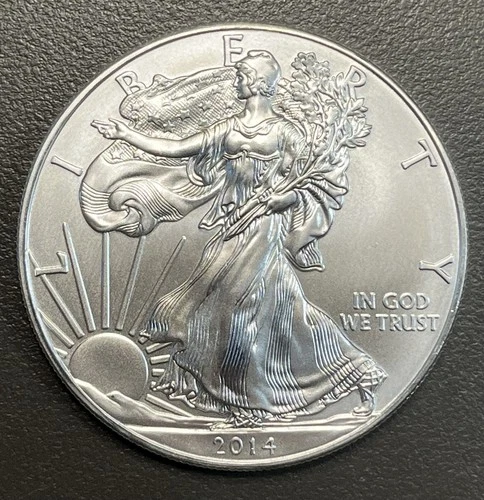 2014 American Eagle Silver Dollar / 1 oz .999 Silver / Uncirculated