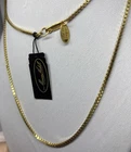 Vintage Miriam Haskell Gold Filled Box Link Chain 30” Necklace