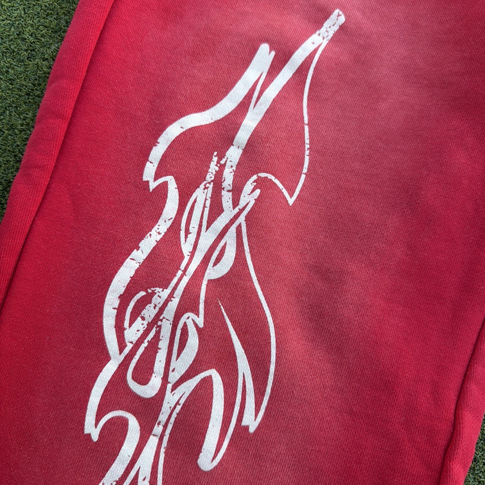 AUTHENTIC Hellstar Sweatpants Red Flame Records F… - image 5