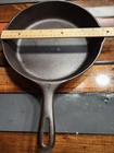 Cast Iron Skillet 9 1/4 Inch Size 7 Collectible UnMarked  WAGNER  SKILLET