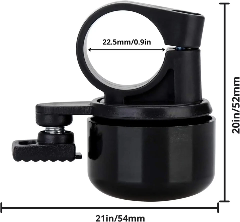 Mini Bike Bell Ring Loud Handlebar Alarm Road Mountain Bicycle Bell Adults Kids - Image 3 of 4