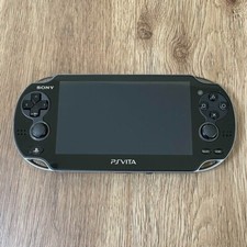 Sony PS Vita PCH-1100 OLED Console Black  Japanese Model  Tested  Working