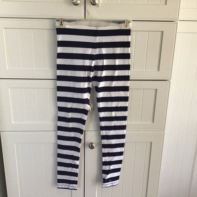 Tommy Hilfiger Blue & White Girls Leggings Size 12-14