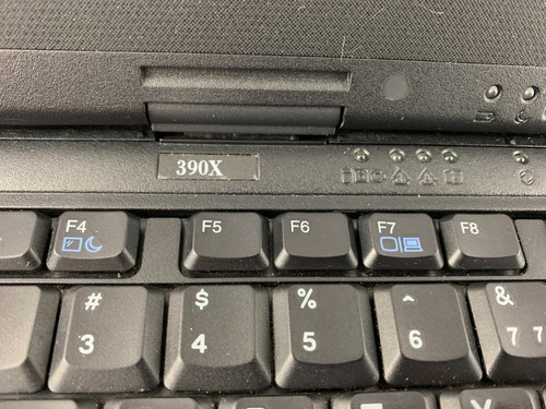 IBM ThinkPad 390X Intel Celeron Processor, 64MB RAM, Windows 98, Working - Picture 12 of 20