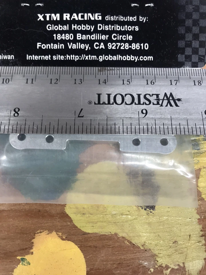 XTM Racing 149856 Suspension Plate, Upper 3 Deg. F&R Hard NewInPack USA Parts - Image 4 of 4