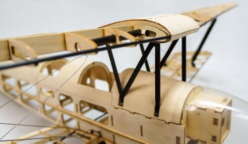 Tiger Moth 980mm Holzbaukasten Torcster Brushless 3s LiPo Flugzeug RC NEU&OVP - Bild 13 von 21