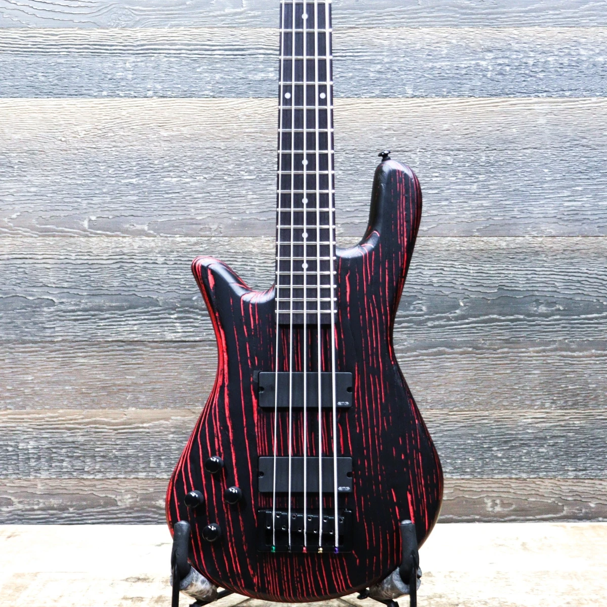 Spector NS Pulse 5 Left-Handed Cinder Red EMG Pickups 5-String El