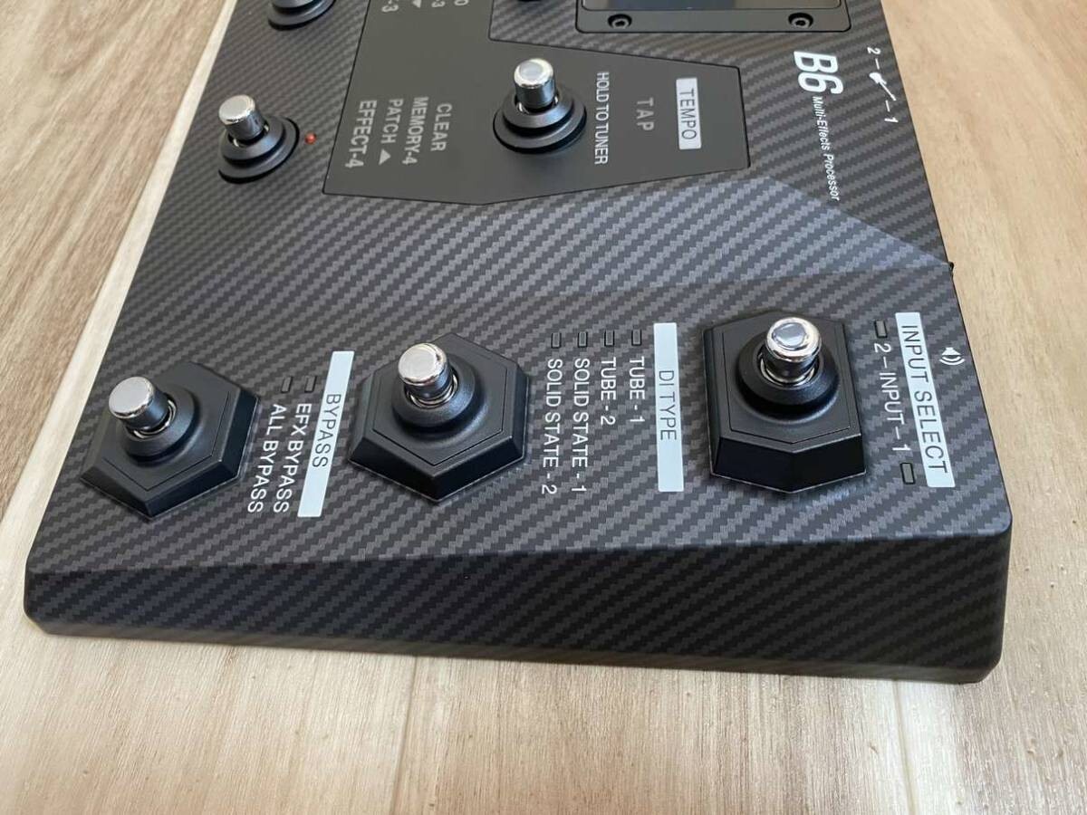 Zoom B6 Bass Guitar Multi-Effects Pedal Processor | eBay
