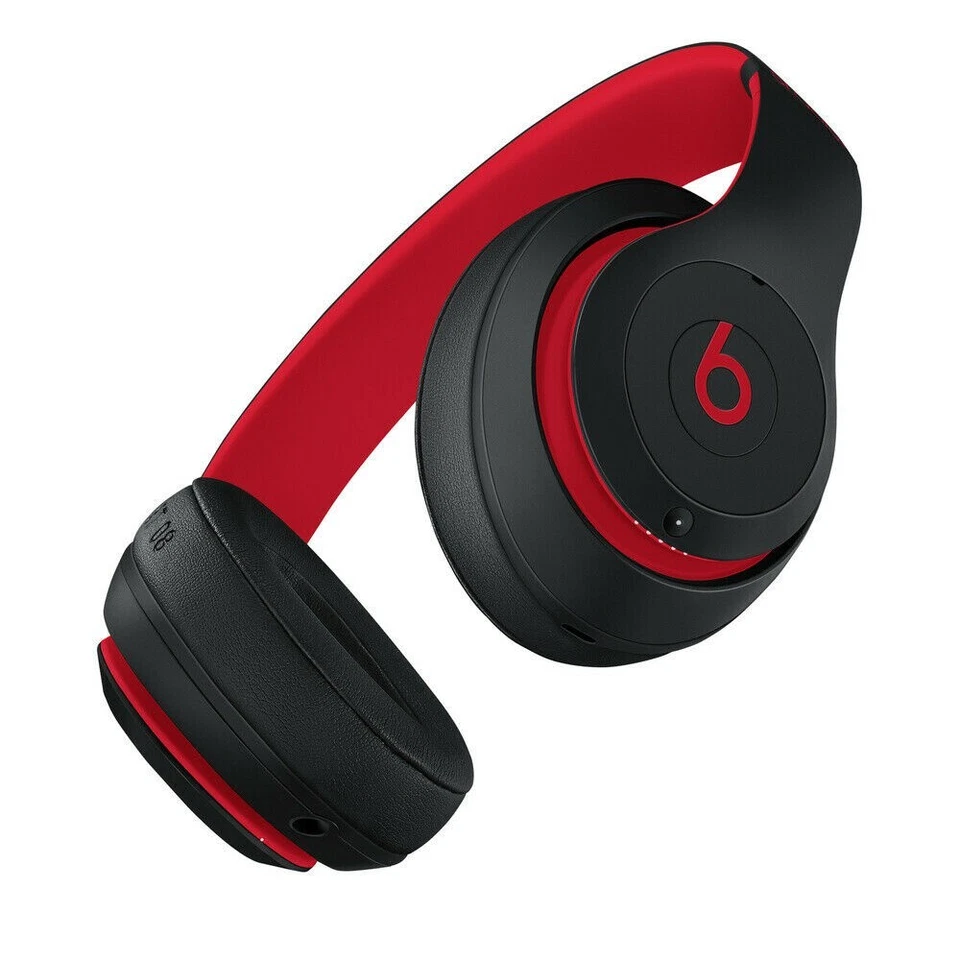 Auriculares inalámbricos Bluetooth Beats By Dr Dre Studio3 negros/rojos nuevos y sellados Foto 4 de 4