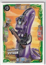 Lego ninjago Série 7 Geheimnis De Profondeur Carte Numéro 128 Légendaire Pythor