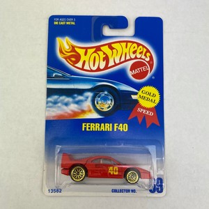 hot wheels ferrari f40 gold