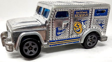 Hot Wheels Reserve Armored Truck Chrome Silver Mattel 2014