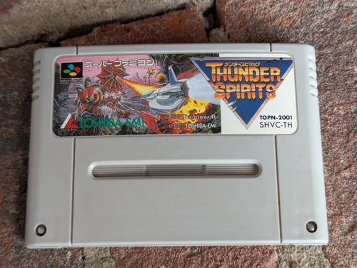 Thunder Spirits - Nintendo Super Famicom Japan - Tested - Authentic - US Seller