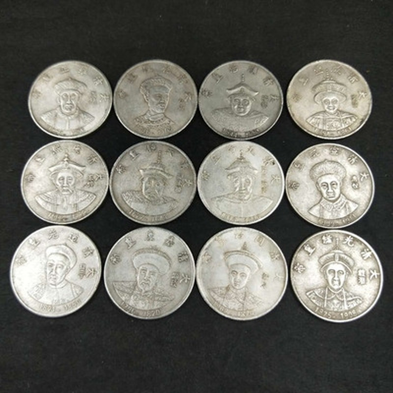 中華民国アンティーク コイン【10点セット】 中華民国アンティーク コイン【10点セット】 CHINESE OLD COINS