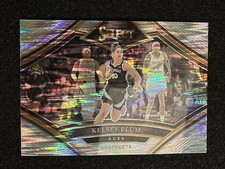 KELSEY PLUM 2024 Panini WNBA Select #19 Snapshots Silver Flash Prizm Aces