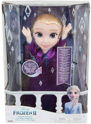 Elsa cantante Frozen bambola principessa Disney suoni e