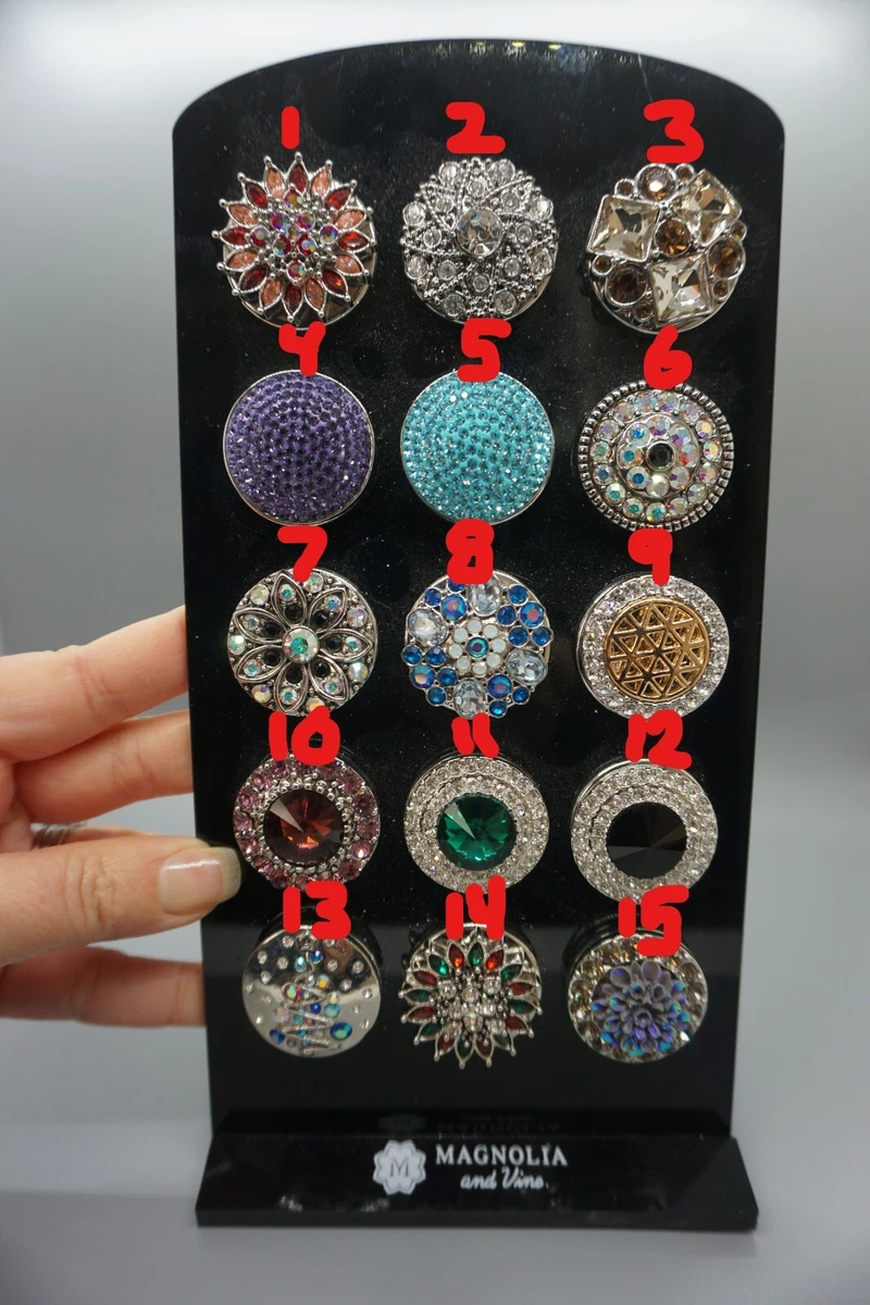 NEW Magnolia Vine Grand Snaps 30mm Charms Jewelry You Choose Fits Ginger Snaps
