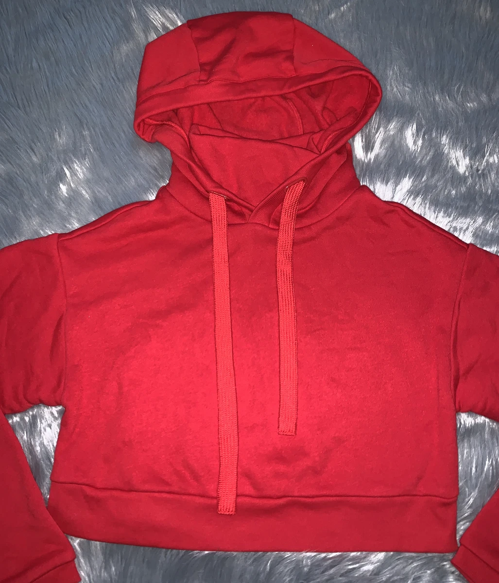 Alo Eternal Hoodie Red Sweater XS eBay